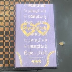 Alamar Spanglish Eyeshadow Palette - Purple & Gold Foil